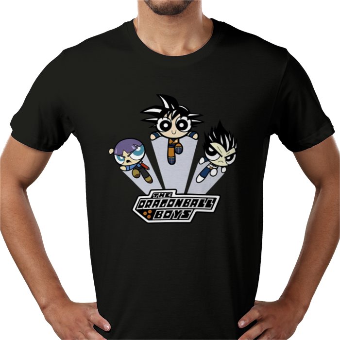 Dragonball Z - Power Puff Girls Crossover T-shirt
