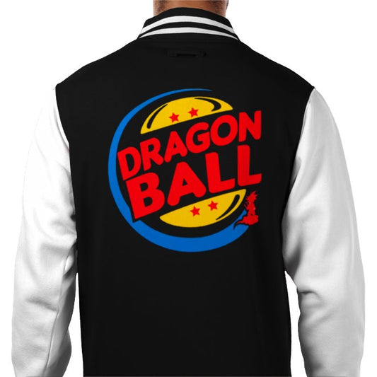 Dragonball Z & Burger King - Dragon Burger Varsity Jacket