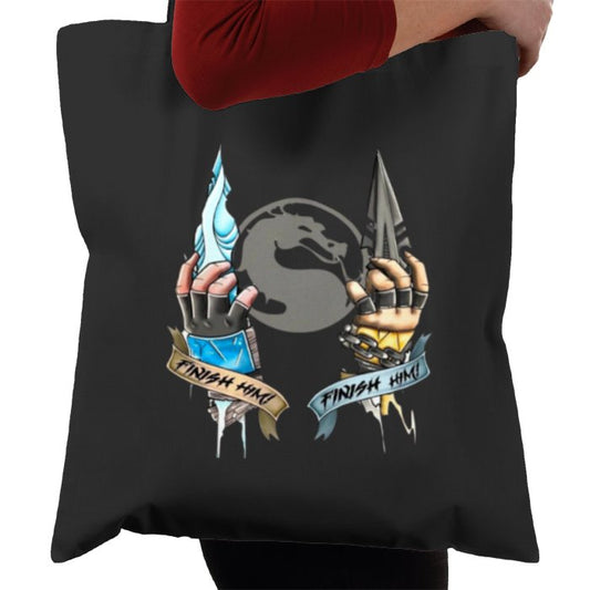 Mortal Kombat - Kombat Hands Tote Bag