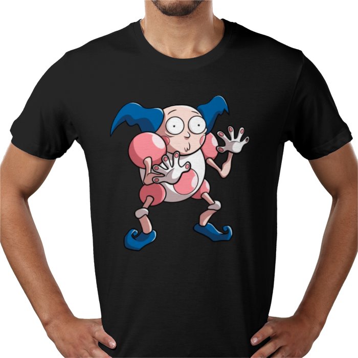 Rick & Morty & Pokémon - Mr Mime T-shirt