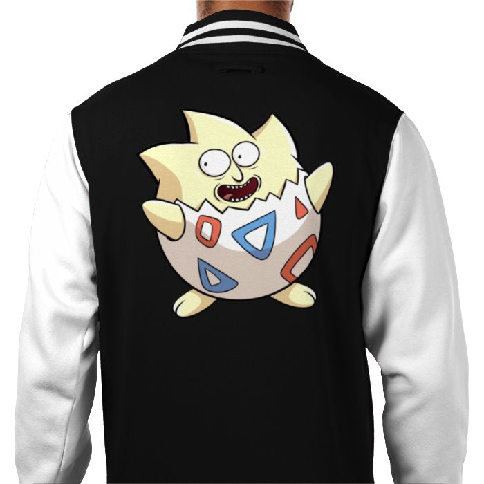 Rick & Morty & Pokémon - Togapi Varsity Jacket