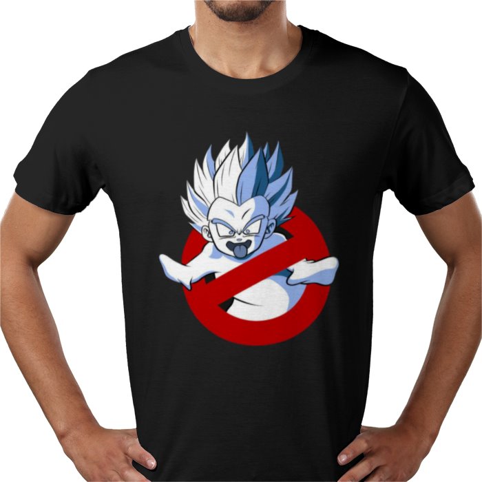 Dragon Ball Z Gotenks Buster T-Shirt | DBZ x Ghostbusters Mashup Tee