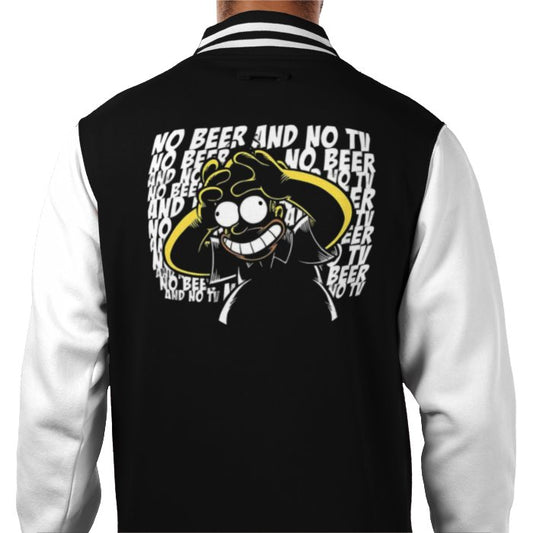 The Simpsons - Homer's Madness Varsity Jacket