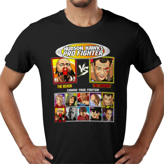 Bruce Willis - Pulp Fiction VS Die Hard T-shirt