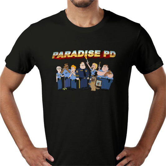 Paradise PD Character Crew T-Shirt