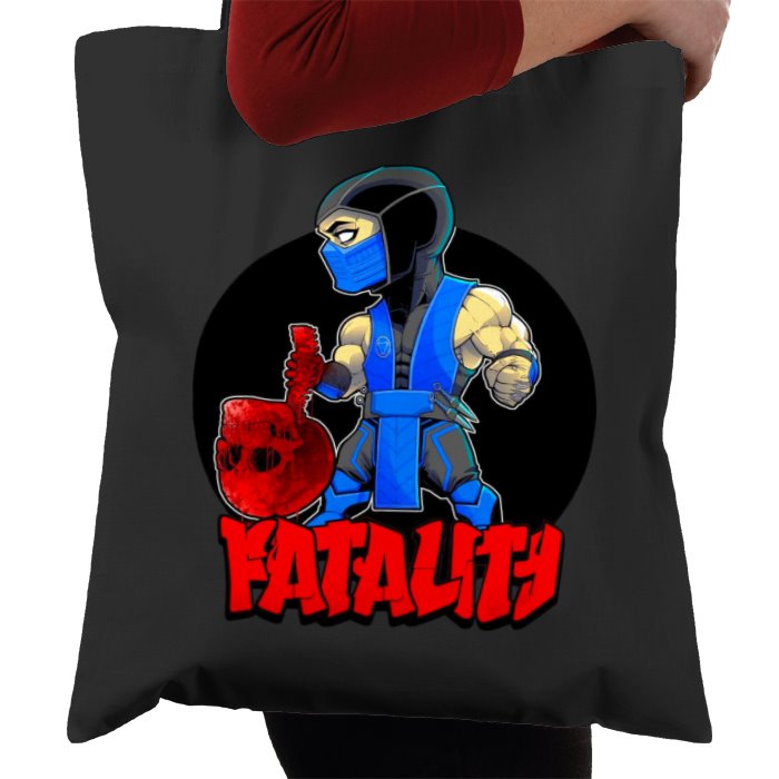 Mortal Kombat - Sub Zero Fatality Tote Bag