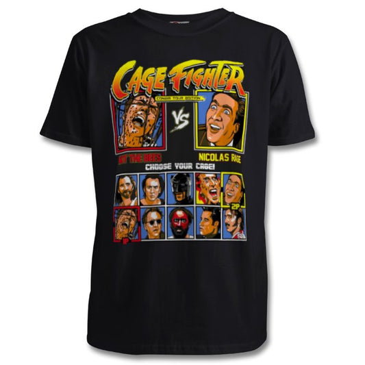 Nicholas Cage & Street Fighter - Cage Fighter T-shirt