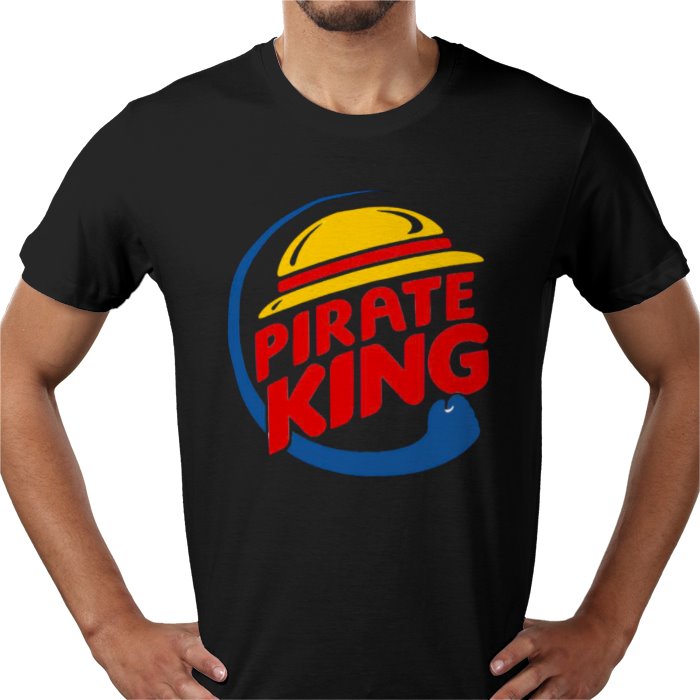 One Piece x Burger King Pirate King T-Shirt | OP Mashup Tee