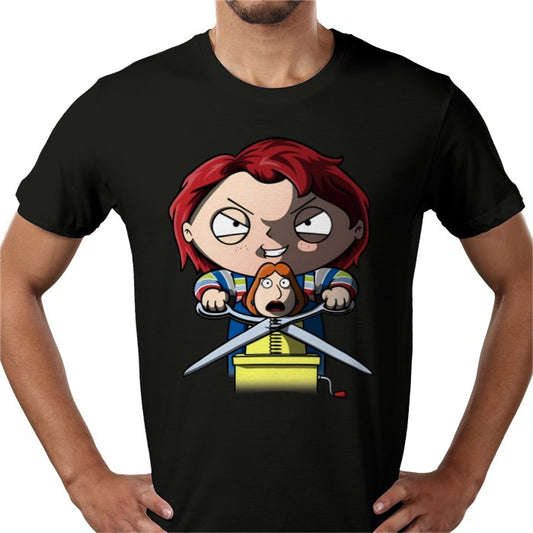 Family Guy x Chucky Parody T-Shirt