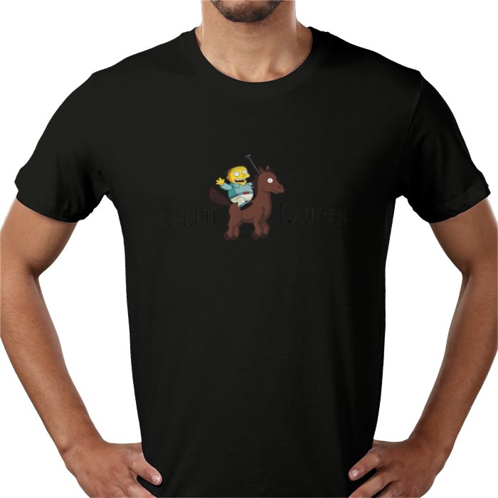 The Simpsons x Ralph Lauren Parody T-Shirt