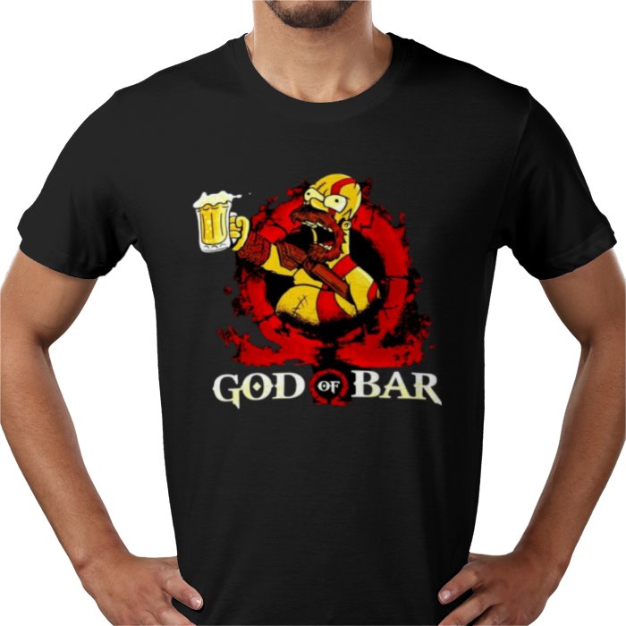The Simpsons x God Of War - God Of Bar T-shirt
