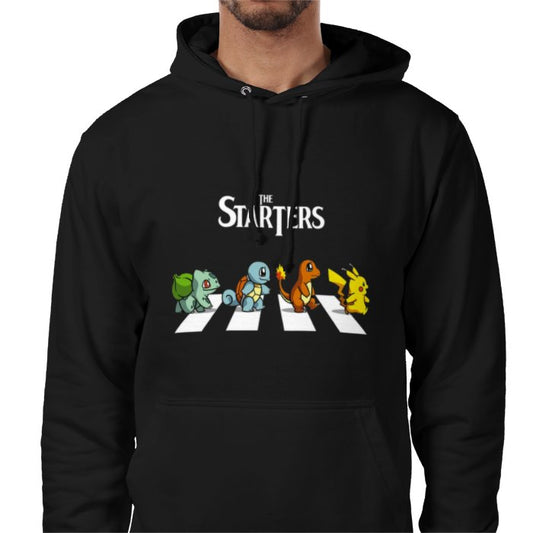 Pokémon & The Beatles - Abby Road Starters Value Hoodie