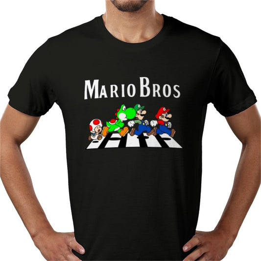 Super Mario Bros x The Beatles — Abbey Road Bros T-Shirt