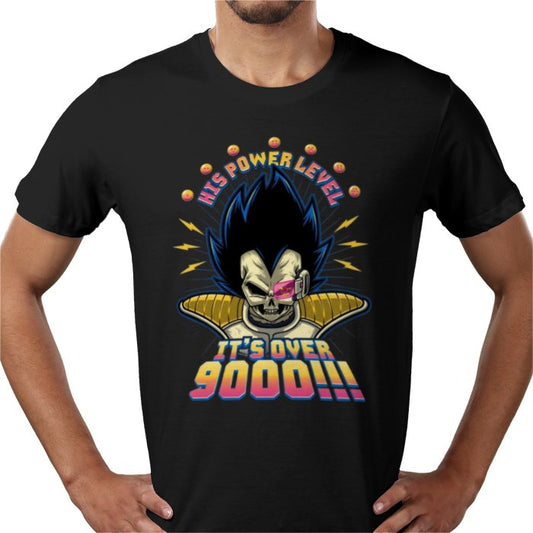 Dragon Ball Z It's Over 9000! T-Shirt | Vegeta DBZ Anime Tee