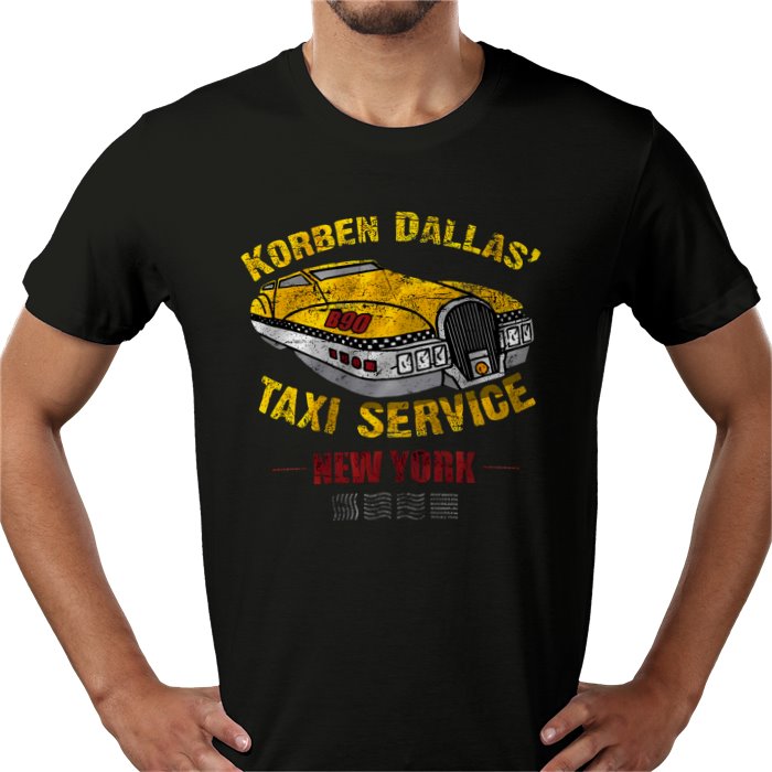 The Fifth Element - Korben's Taxi Service T-Shirt