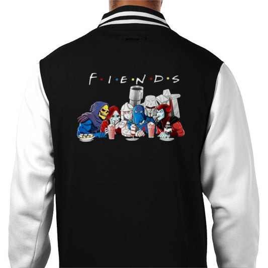 Cartoon Mashup & F.R.I.E.N.D.S - The F.I.E.N.D.S Varsity Jacket