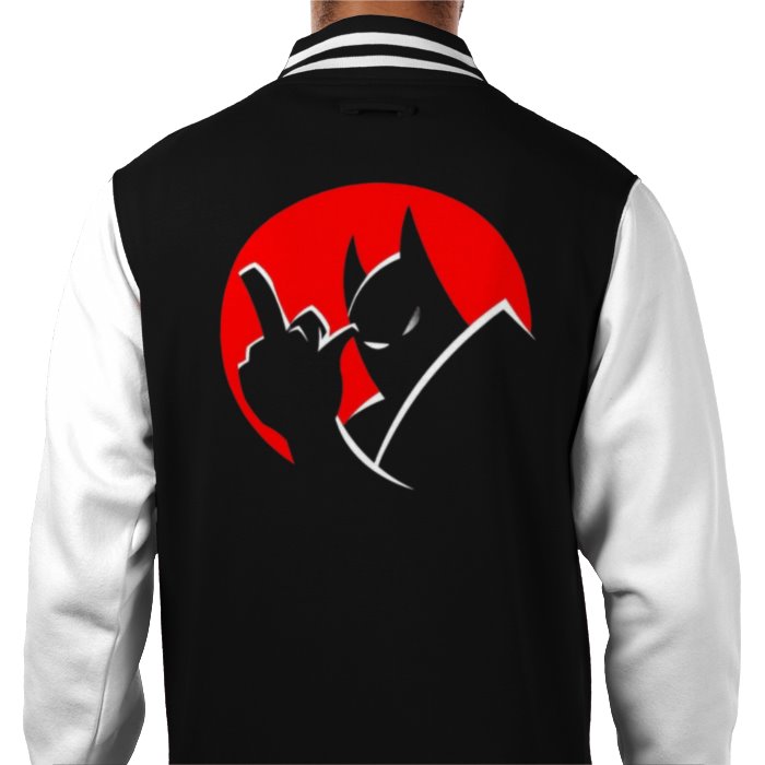 Batman - Rude Logo Varsity Jacket