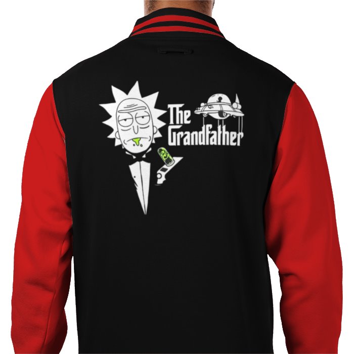 Rick & Morty x The Godfather - The Grandfather Varsity Jacket