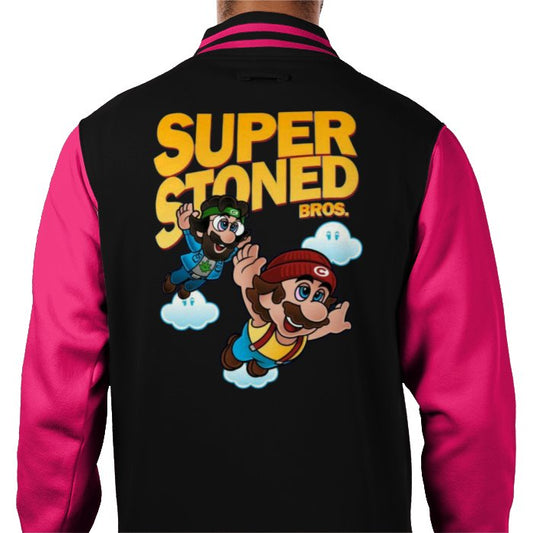 Super Stoned Bro's Varsity Jacket