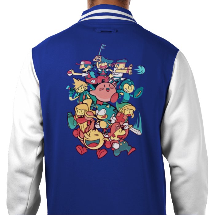 Gamer Collage 1 Varsity Jacket