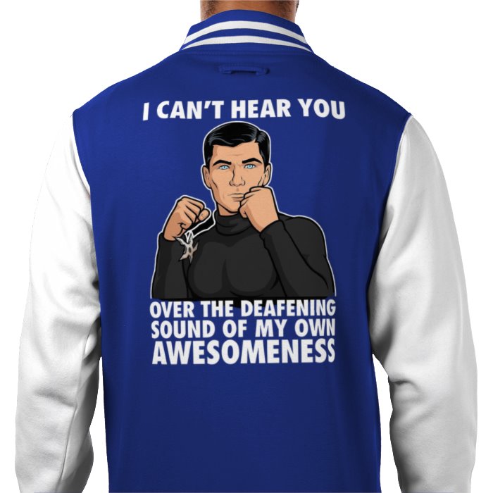 Archer - I Cant Hear You Varsity Jacket