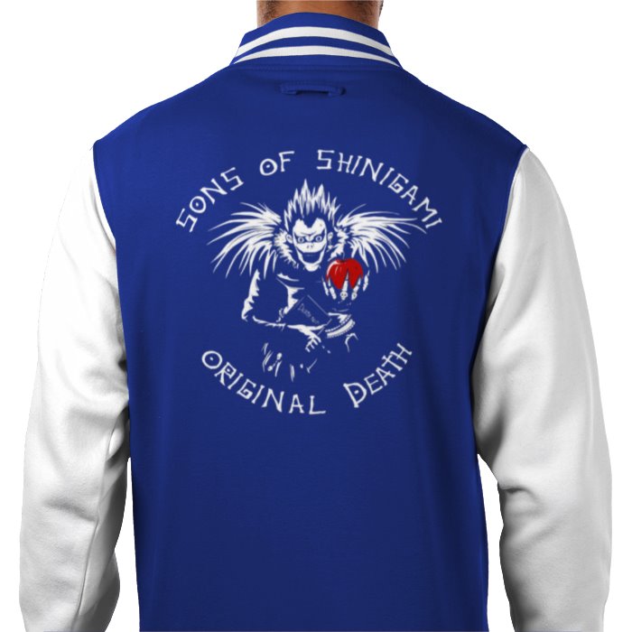 Death Note & Sons Of Anarchy - Sons Of Shinigami Varsity Jacket