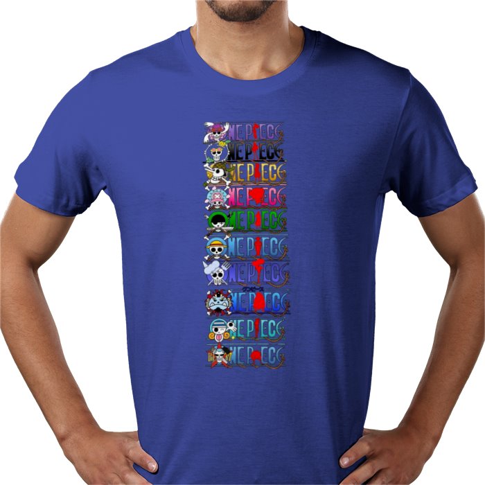 One Piece Stacked Logo T-Shirt | Grand Line Anime Tee