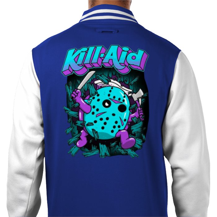 Kool Aid & Friday 13th Parody - Kill Aid Varsity Jacket