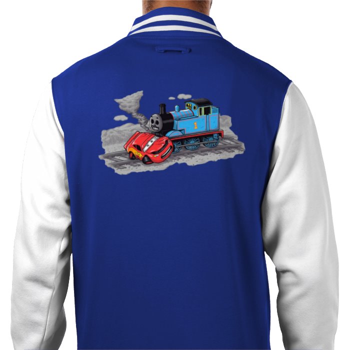 Thomas The Tank Engine & Cars - Cross Crash Varsity Jacket