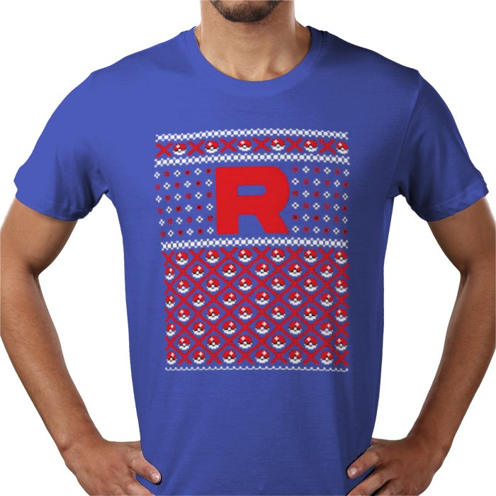 Ugly Jumper Style - Team Rocket Christmas T Shirt