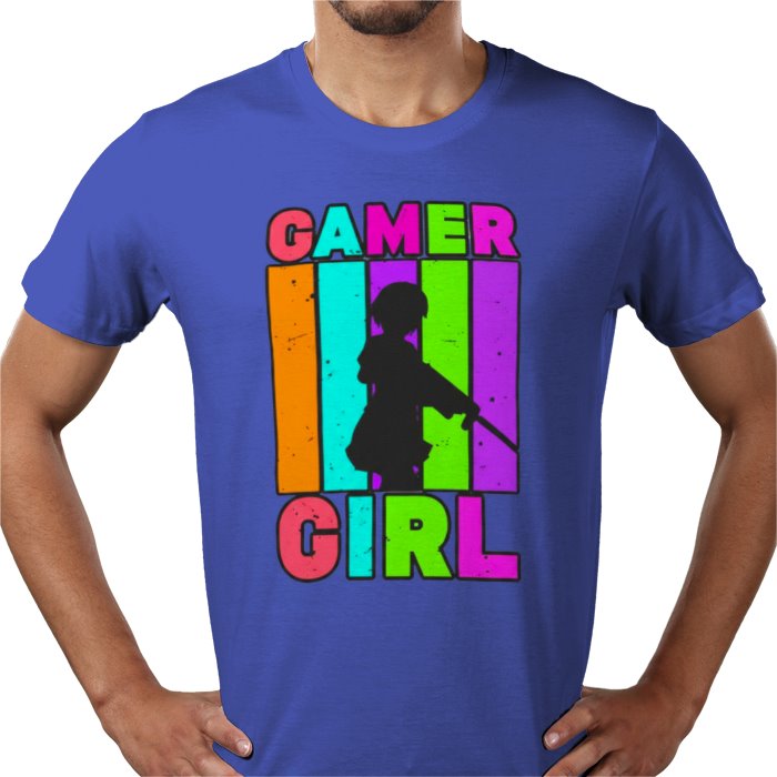 Gamer Girl T-Shirt | Female Gaming Graphic Tee