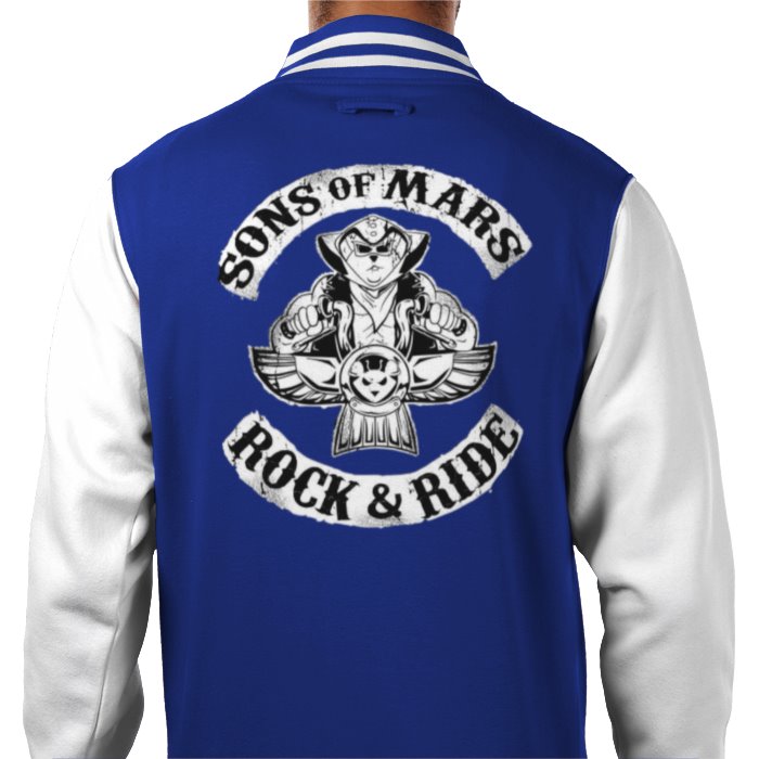 Biker Mice From Mars Sons & Sons Of Anarchy - Sons Of Mars Varsity Jacket