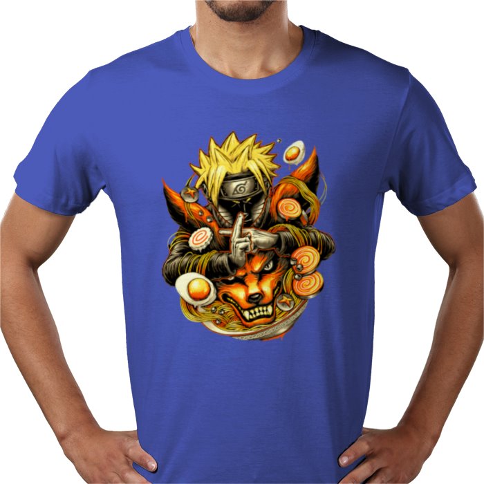 Naruto Nine-Tails Ramen T-Shirt | Ichiraku Ramen Anime Tee