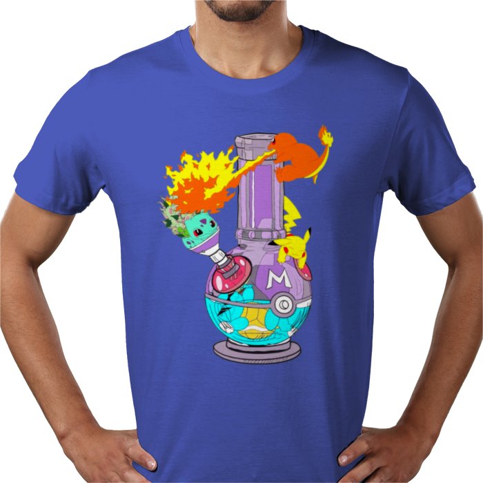 Pokébong T-Shirt | Pokémon 420 Parody Funny Graphic Tee