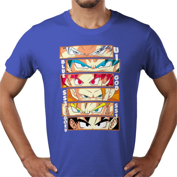 Dragon Ball Z Goku Eyes T-Shirt | Super Saiyan Anime Tee