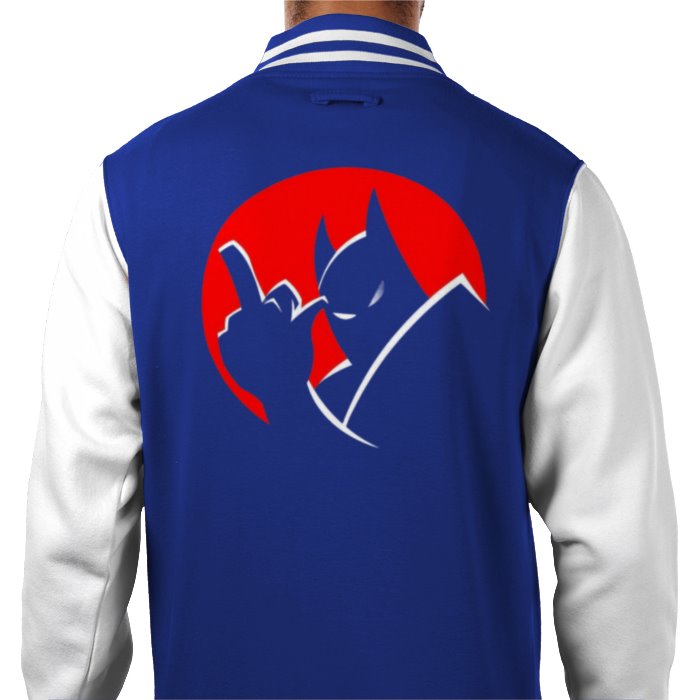 Batman - Rude Logo Varsity Jacket