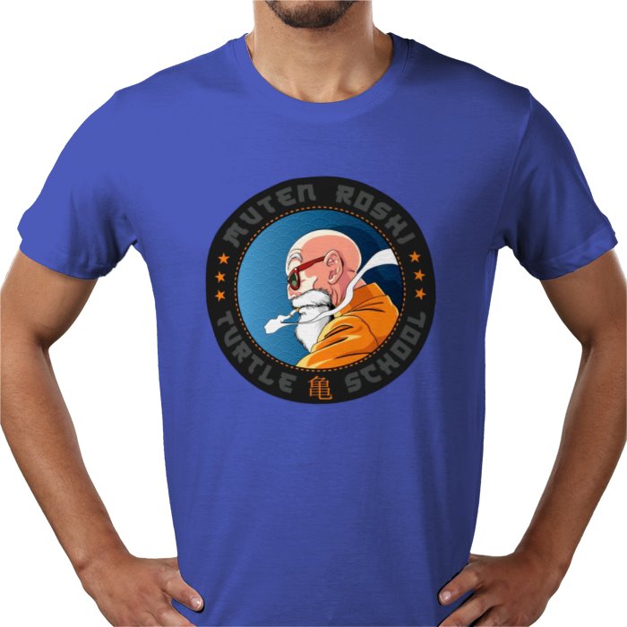 Dragon Ball Z Roshi Badge T-Shirt | Turtle Hermit Anime Tee