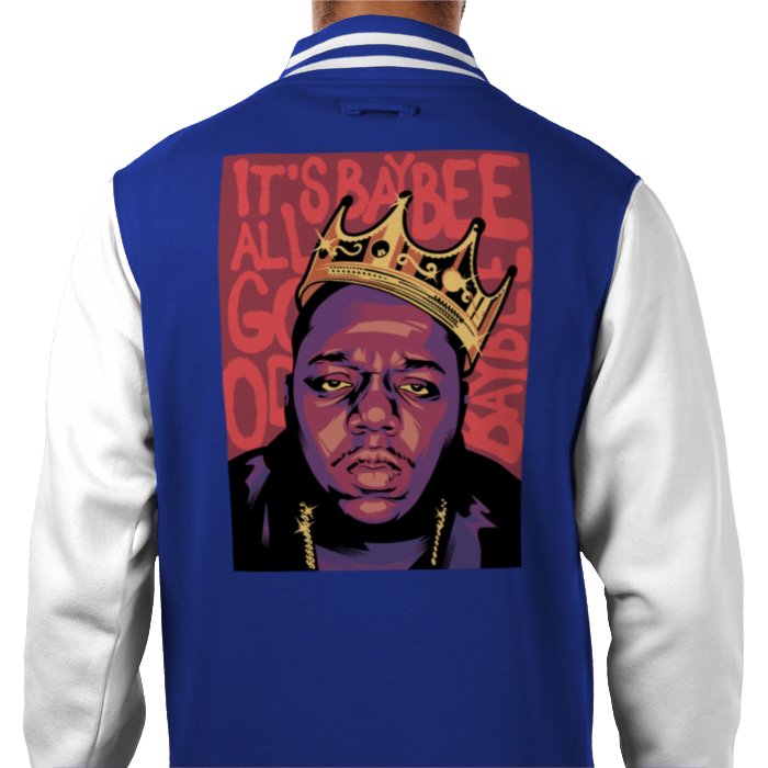 Biggie Smalls - Art Style Varsity Jacket