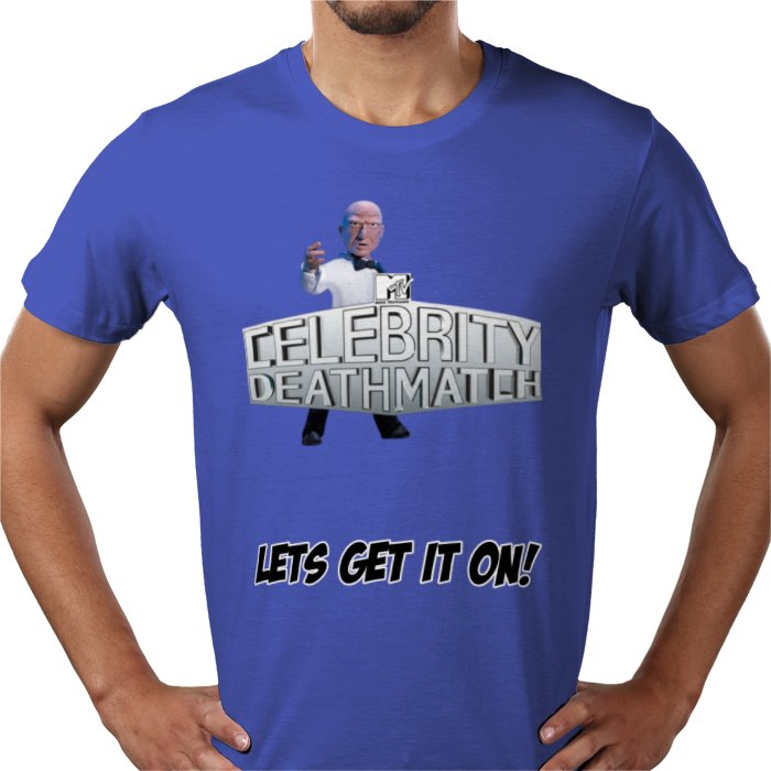 Celebrity Death Match - Lets Get It On T-shirt