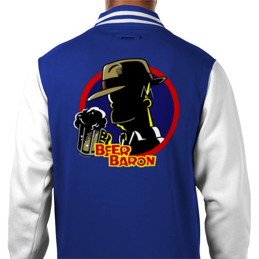 The Simpsons x Dick Tracey - Beer Baron Varsity Jacket