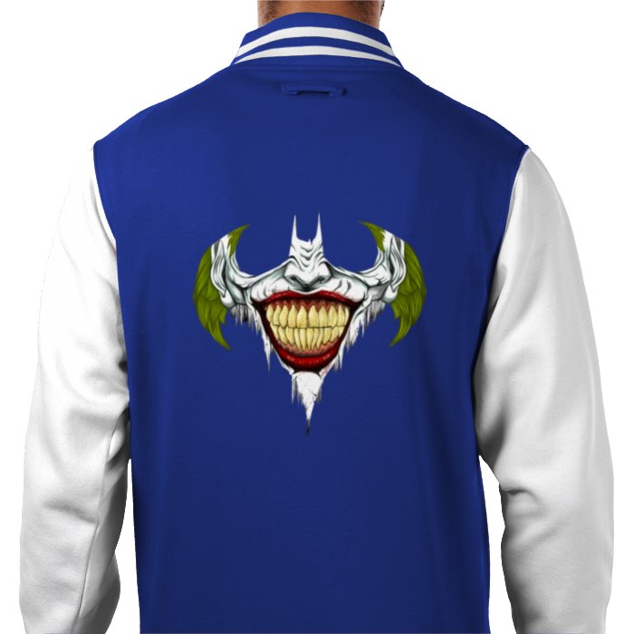 Batman - Joker's Grin Varsity Jacket