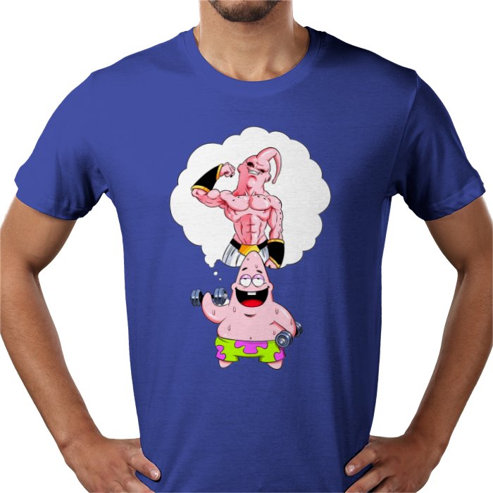 Dragon Ball Z x SpongeBob Crossover T-Shirt | DBZ Mashup Anime Tee
