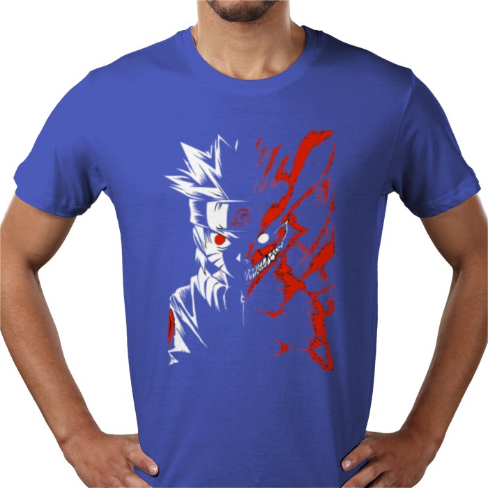 Naruto Nine-Tails T-Shirt | Kurama Fox Spirit Anime Tee