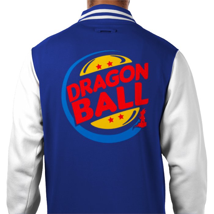 Dragonball Z & Burger King - Dragon Burger Varsity Jacket