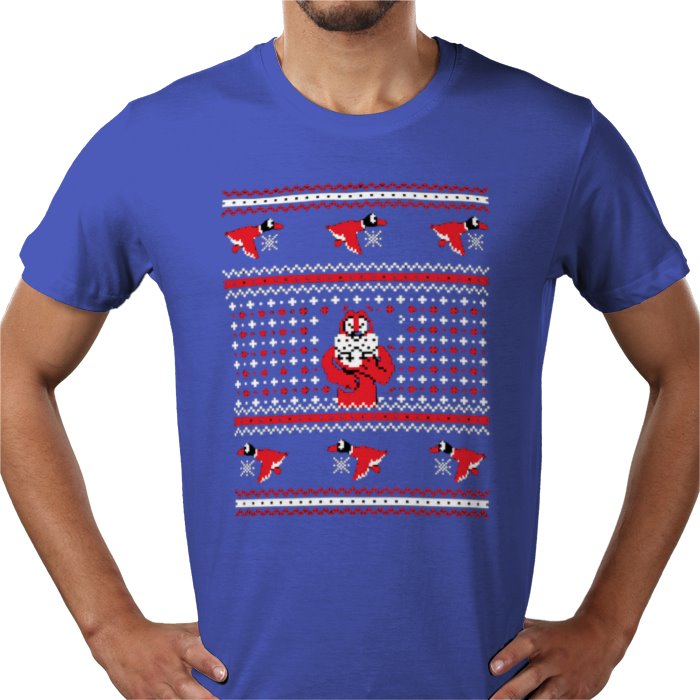 Ugly Jumper Style - Duck Hunt Christmas T Shirt