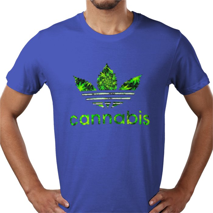 Adidas Cannabis Parody T-shirt