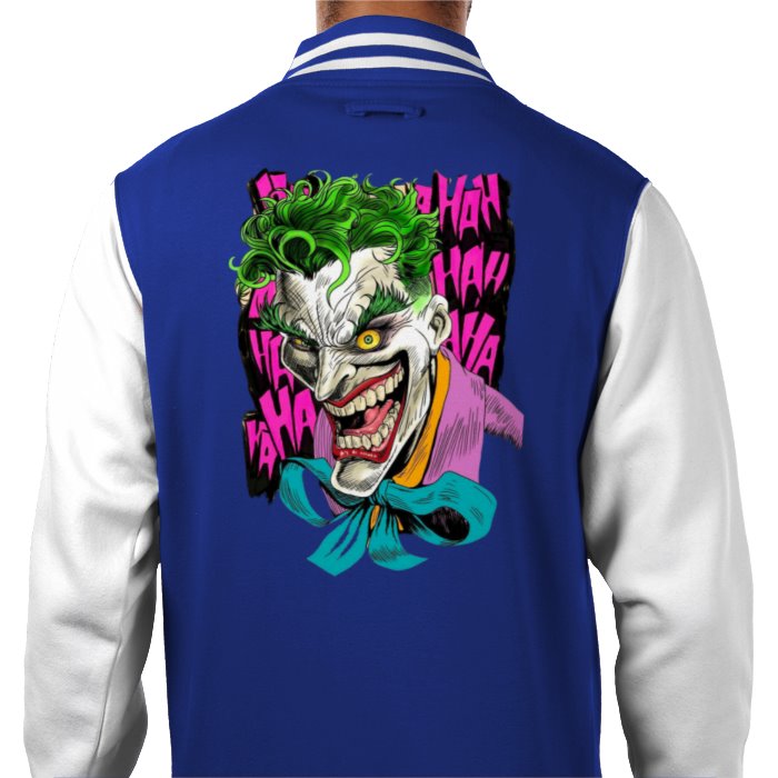 Batman - Laughing Joker Varsity Jacket