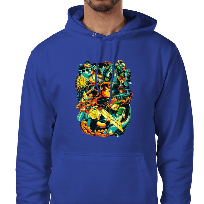 Retro Gamer Collage Value Hoodie