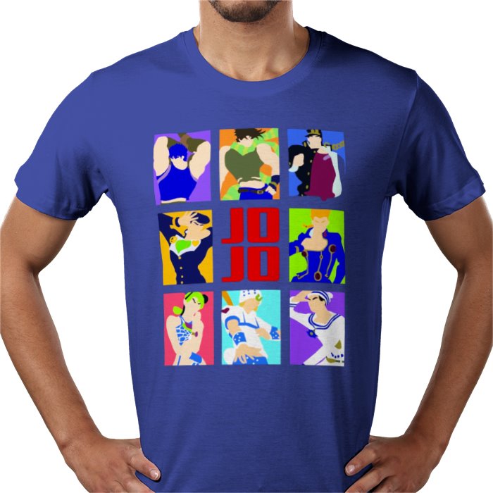 JoJo's Bizarre Adventure - Box Collage T-Shirt