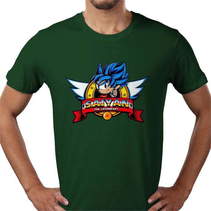 Sonic x Dragonball Z - Sonic The Saiyan T-shirt